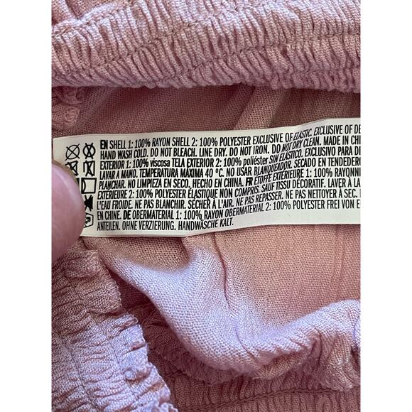 Forever 21 Blush Crop Top Medium - Picture 7 of 7